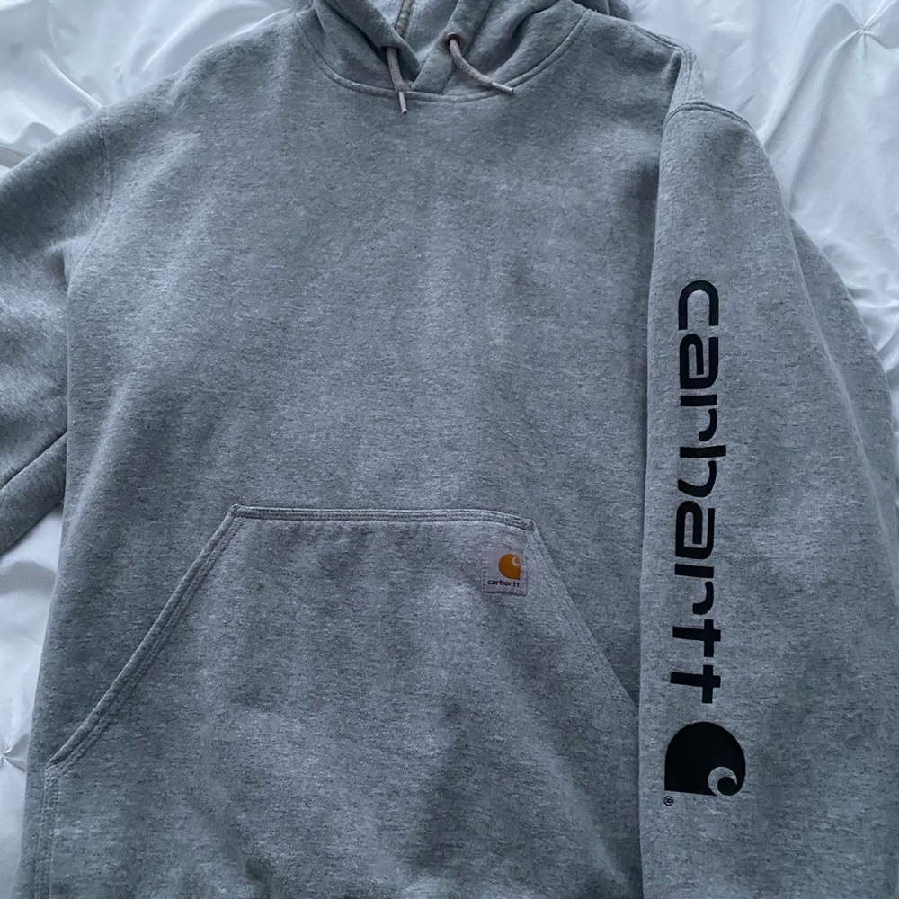 Carhartt Men's Gray Hoodie